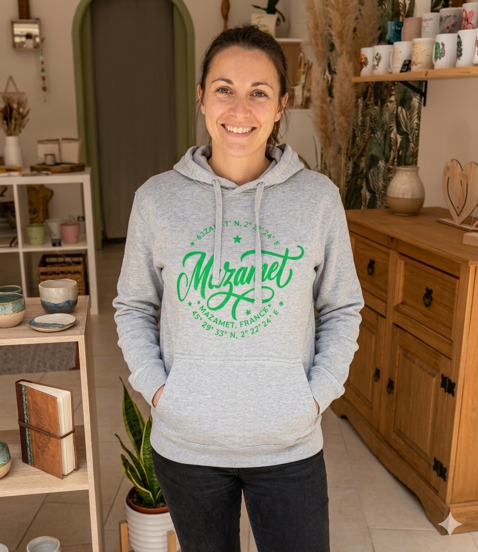 SWEAT A CAPUCHE MAZAMET