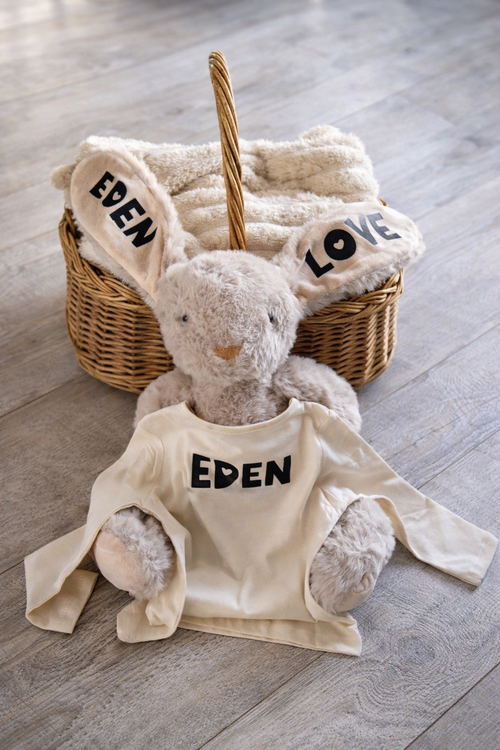 lapin personnalisé enfant prénom