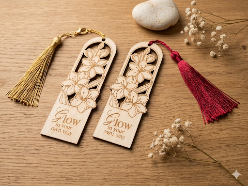 marque-page en bois